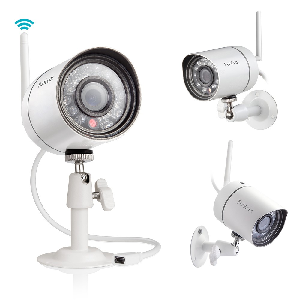 Funlux 4 Channel NVR Wireless WiFi Security Camera System with