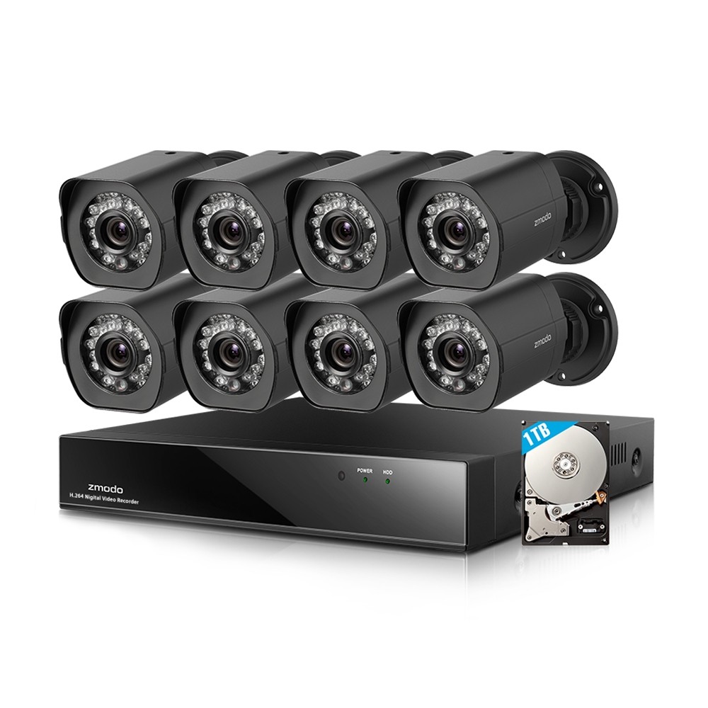 Zmodo 8 channel sales 720p nvr system