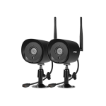 1080p Wireless Outdoor Bullet IP Camera 2 pack