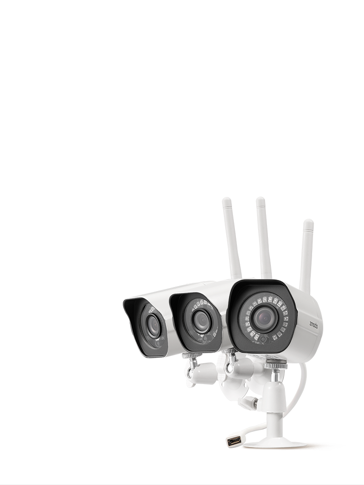 zmodo 1080p outdoor wifi camera with extended night vision