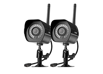 Zmodo Wireless Security Camera System (4 pack) Smart Full HD Outdoor WiFi  IP Cameras with Night Vision 